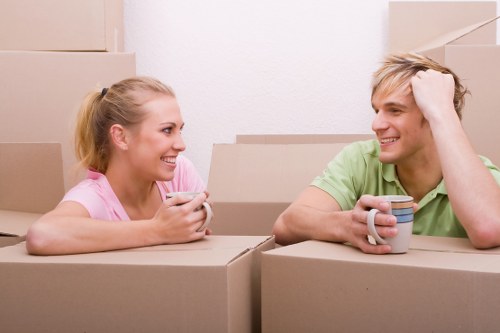 House removalists loading a home move in Watford