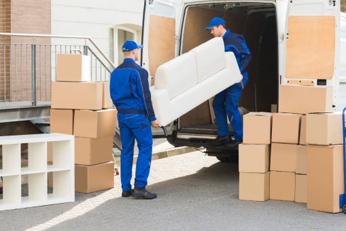 Furniture and box transport with a man and van in Watford