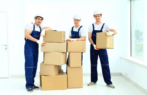 Local removal team planning a house move in Watford