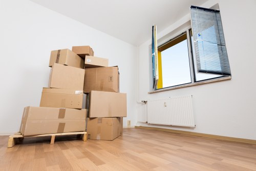 Removal team assisting with a residential move in Watford