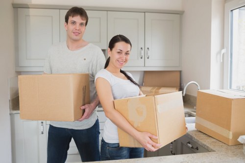 Local team collecting bulky furniture from a Watford property